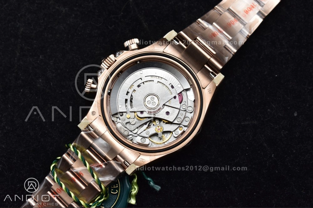 Compact Daytona 116595RBOW Rainbow ZF 1:1 Best Edition Black Diamonds Dial on RG Bracelet SH 776