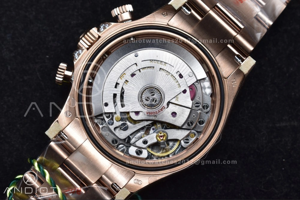 Compact Daytona 116595RBOW Rainbow ZF 1:1 Best Edition Black Diamonds Dial on RG Bracelet SH 776