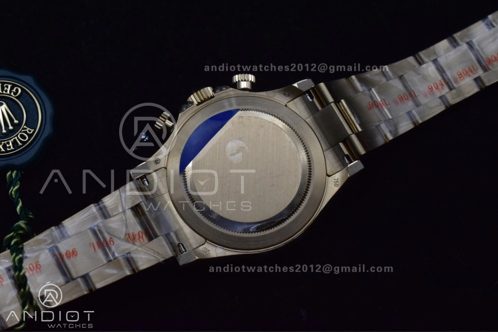 Daytona 116598RBOW Rainbow ZF 1:1 Best Edition Black Diamonds Dial on YG Bracelet SH Minimalist 779