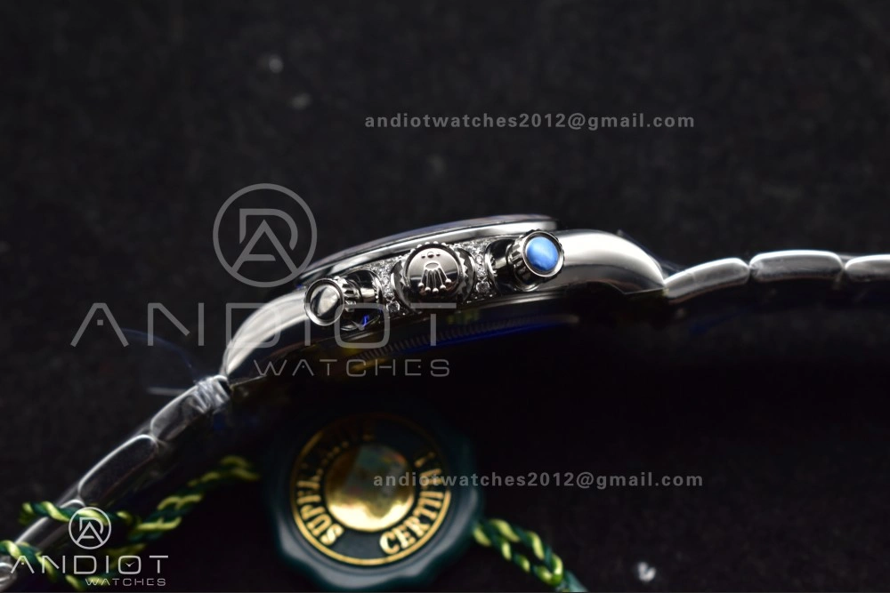 Daytona 116599RBOW Rainbow ZF 1:1 Best Edition Black Diamonds Dial on SS Bracelet SH Trendsetting 778