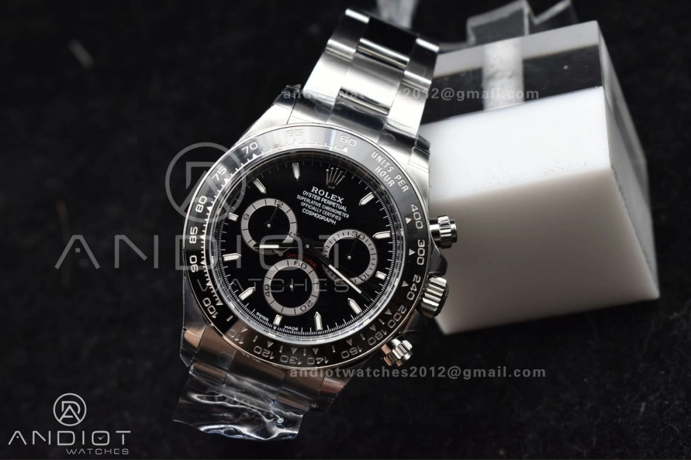 Daytona 126500 BTF 1:1 Best Edition 904L Steel Black Dial On SS Bracelet DD Comfortable 777