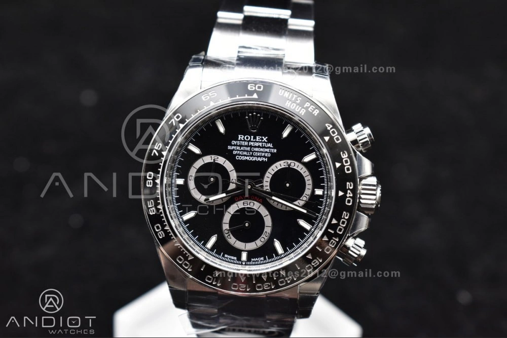 Daytona 126500 BTF 1:1 Best Edition 904L Steel Black Dial On SS Bracelet DD Comfortable 777