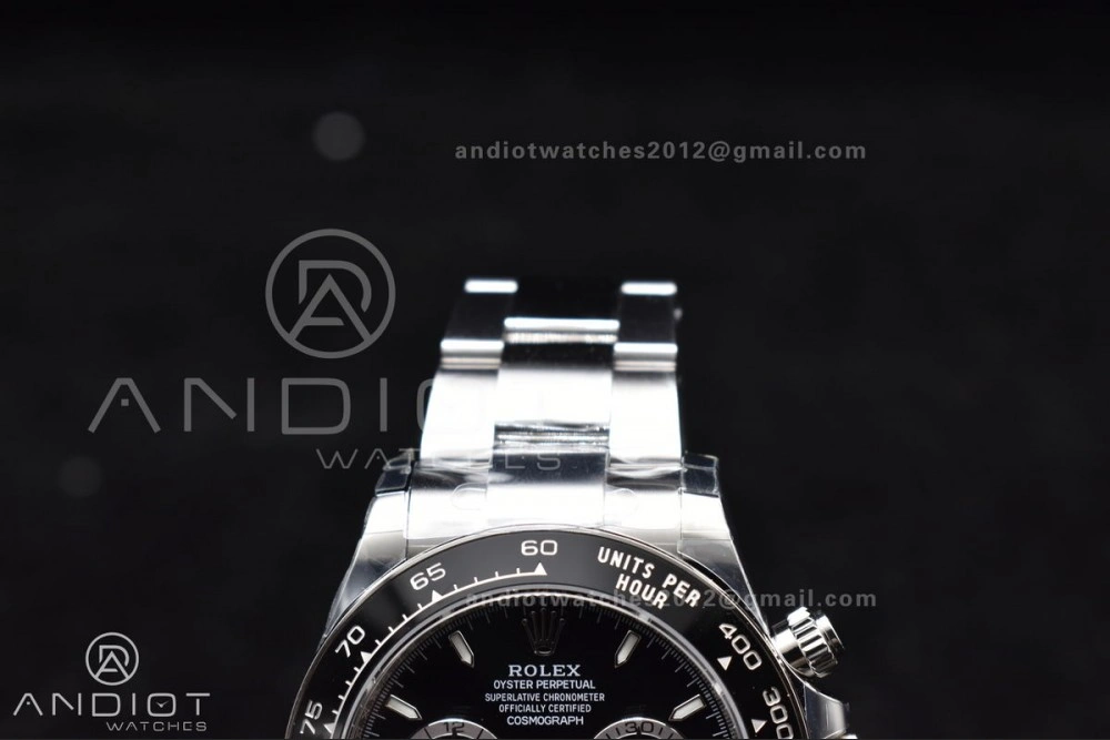 Daytona 126500 BTF 1:1 Best Edition 904L Steel Black Dial On SS Bracelet DD Comfortable 777