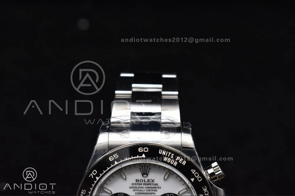 Daytona 126500 BTF 1:1 Best Edition 904L Steel White Dial on SS Bracelet DD Resilient 781