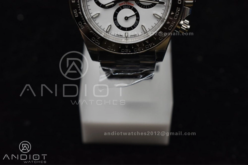 Daytona 126500 BTF 1:1 Best Edition 904L Steel White Dial on SS Bracelet DD Resilient 781