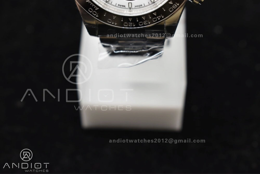 Daytona 126500 BTF 1:1 Best Edition 904L Steel White Dial on SS Bracelet DD Resilient 781