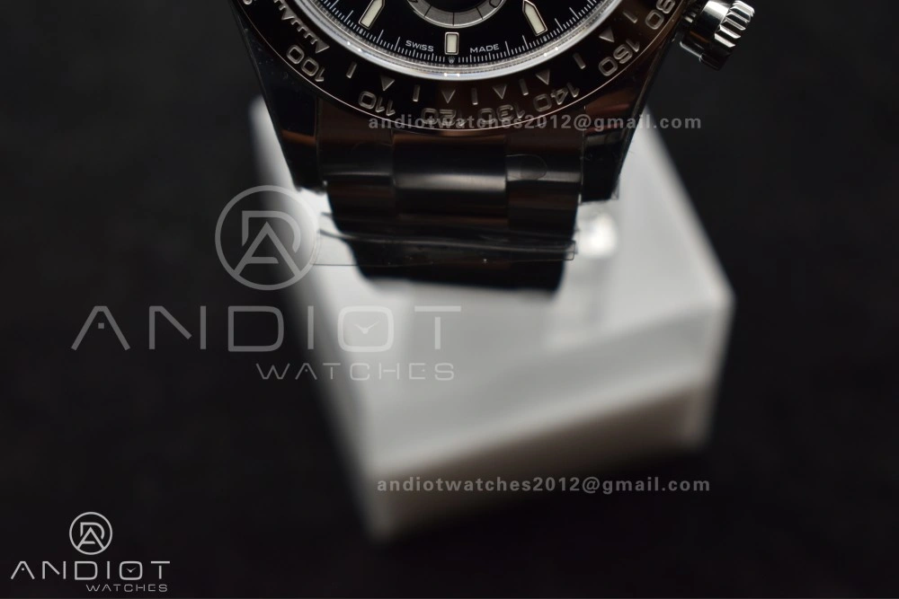 Daytona 126500 VSF 1:1 Best Edition 904L Steel Black Dial on SS Bracelet DD Efficient 780