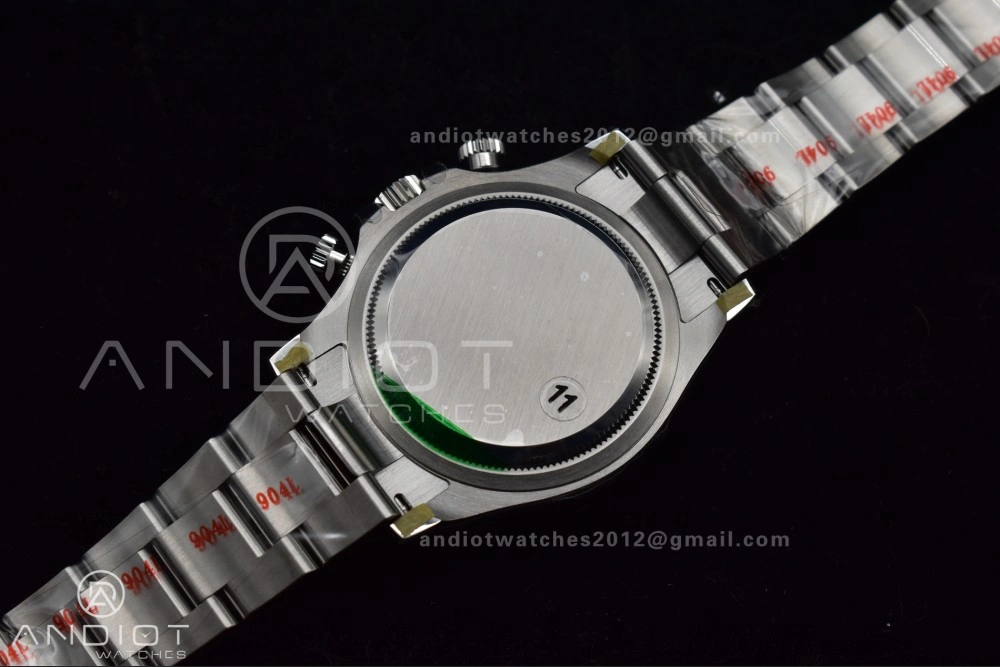Daytona 126500 VSF 1:1 Best Edition 904L Steel Black Dial on SS Bracelet DD Efficient 780