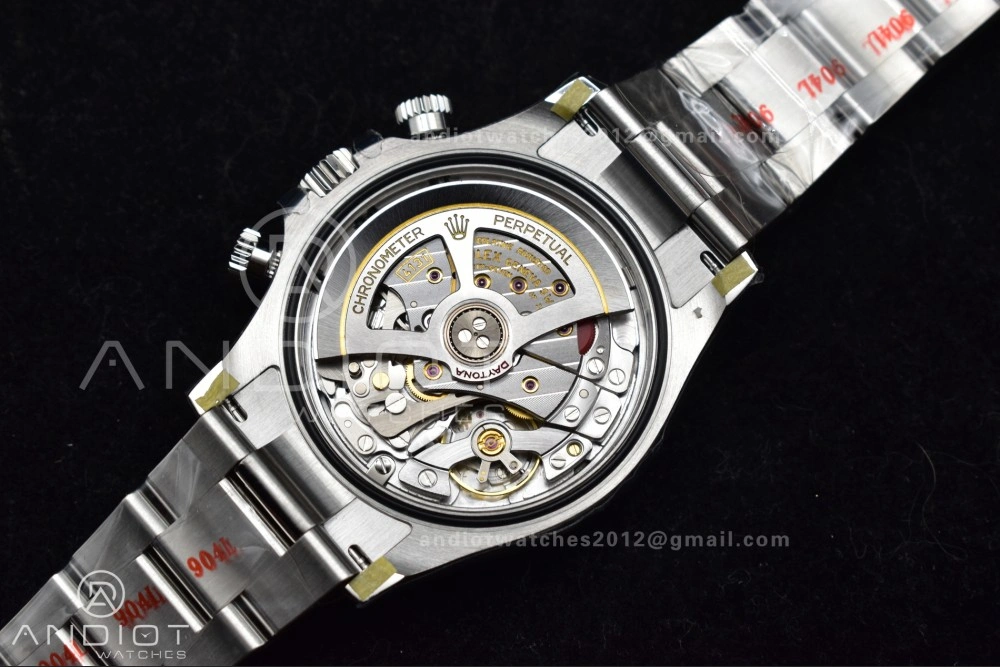 Daytona 126500 VSF 1:1 Best Edition 904L Steel Black Dial on SS Bracelet DD Efficient 780
