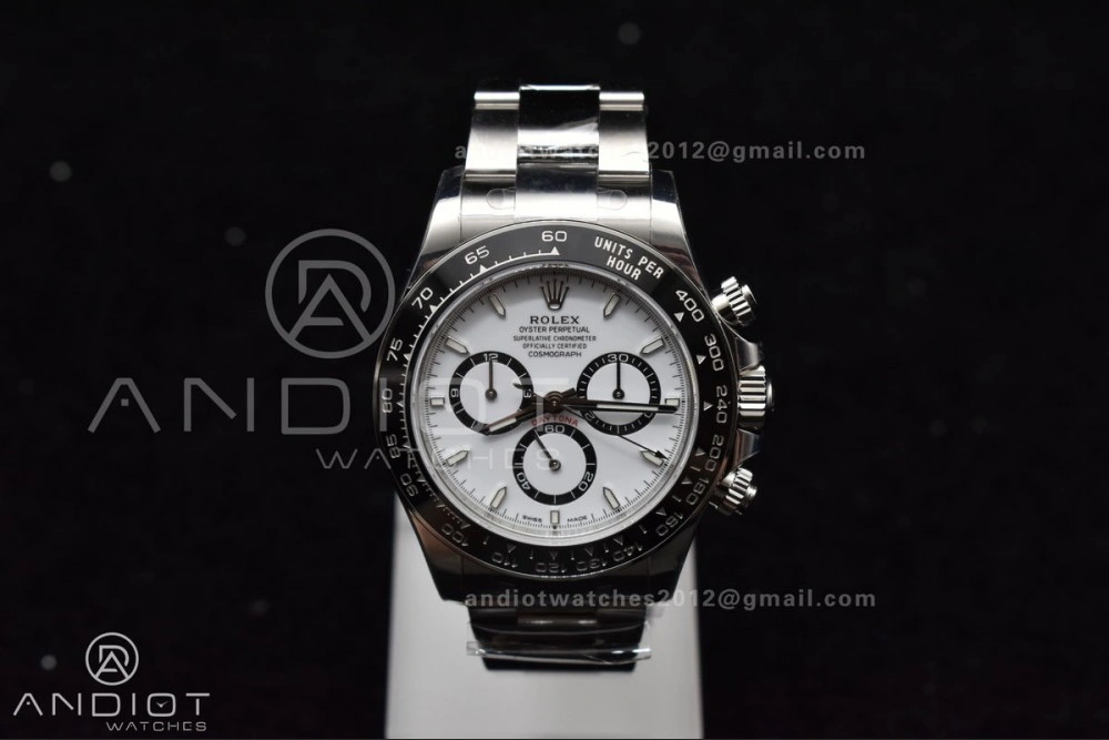 DailyWear Daytona 126500 VSF 1:1 Best Edition 904L Steel White Dial on SS Bracelet DD 782