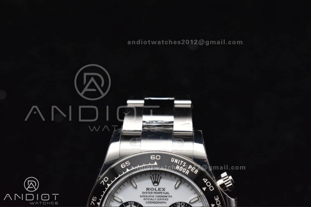 DailyWear Daytona 126500 VSF 1:1 Best Edition 904L Steel White Dial on SS Bracelet DD 782