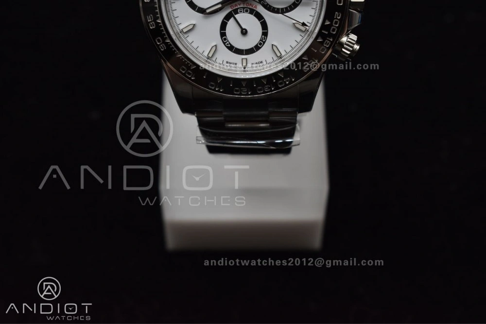 DailyWear Daytona 126500 VSF 1:1 Best Edition 904L Steel White Dial on SS Bracelet DD 782