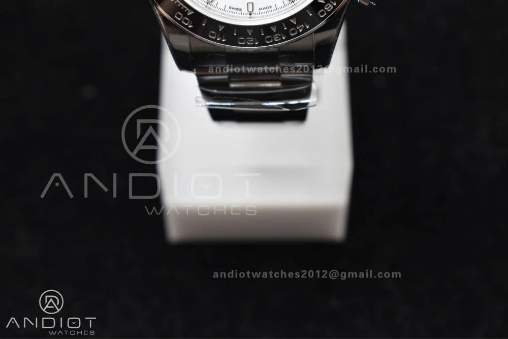 DailyWear Daytona 126500 VSF 1:1 Best Edition 904L Steel White Dial on SS Bracelet DD 782