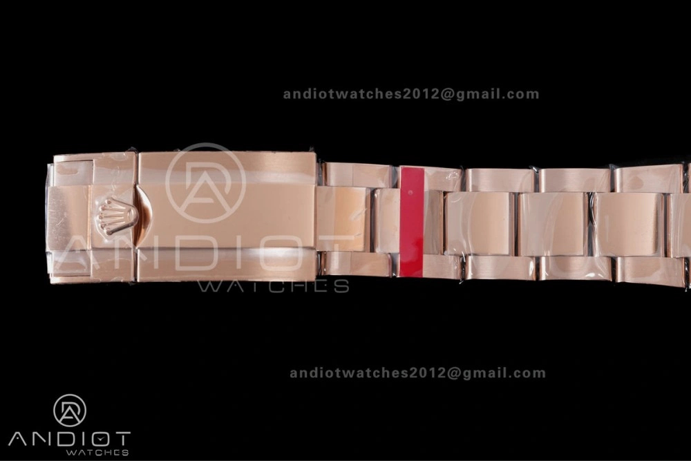 Stylish Daytona 126505 Gain Weight VSF 1:1 Best Edition Black Dial RG Sub-dial On Oyster Bracelet DD 784