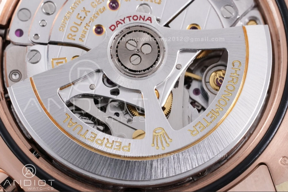 OnTrend Daytona 126505 Gain Weight VSF 1:1 Best Edition RG Dial Black Sub-dial On Oyster Bracelet DD 786