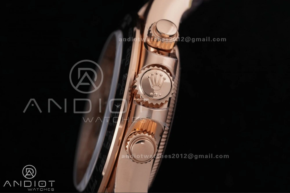 OnTrend Daytona 126505 Gain Weight VSF 1:1 Best Edition RG Dial Black Sub-dial On Oyster Bracelet DD 786