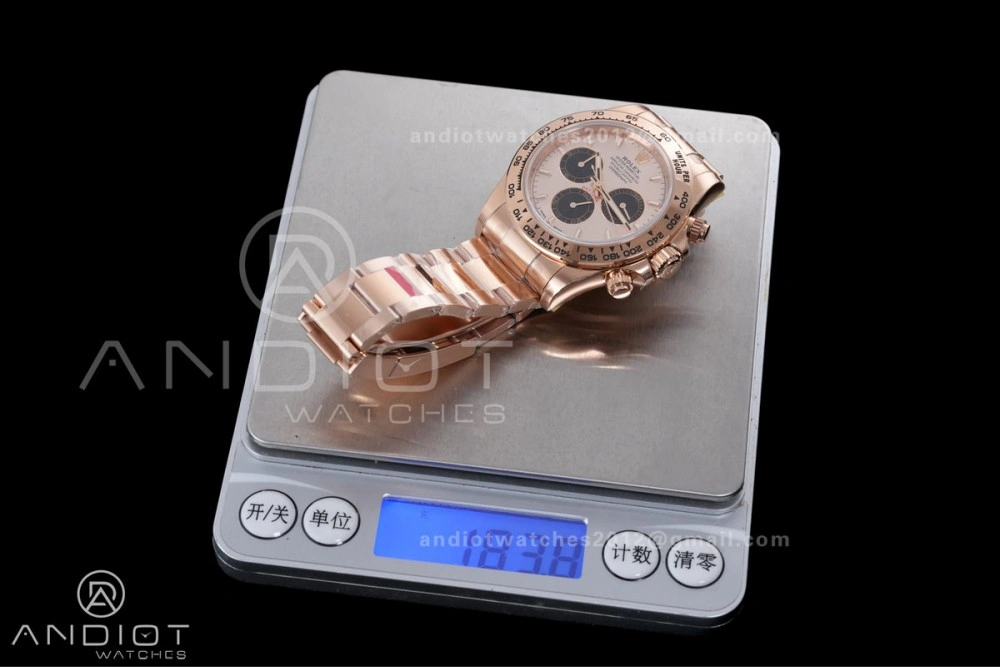 OnTrend Daytona 126505 Gain Weight VSF 1:1 Best Edition RG Dial Black Sub-dial On Oyster Bracelet DD 786