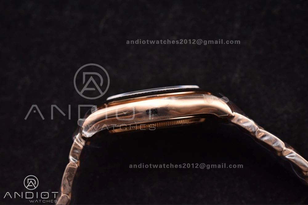 Daytona 126505 QF 1:1 Best Edition Black RG Diamonds Dial on RG Braclet SH4131 V Durable 783