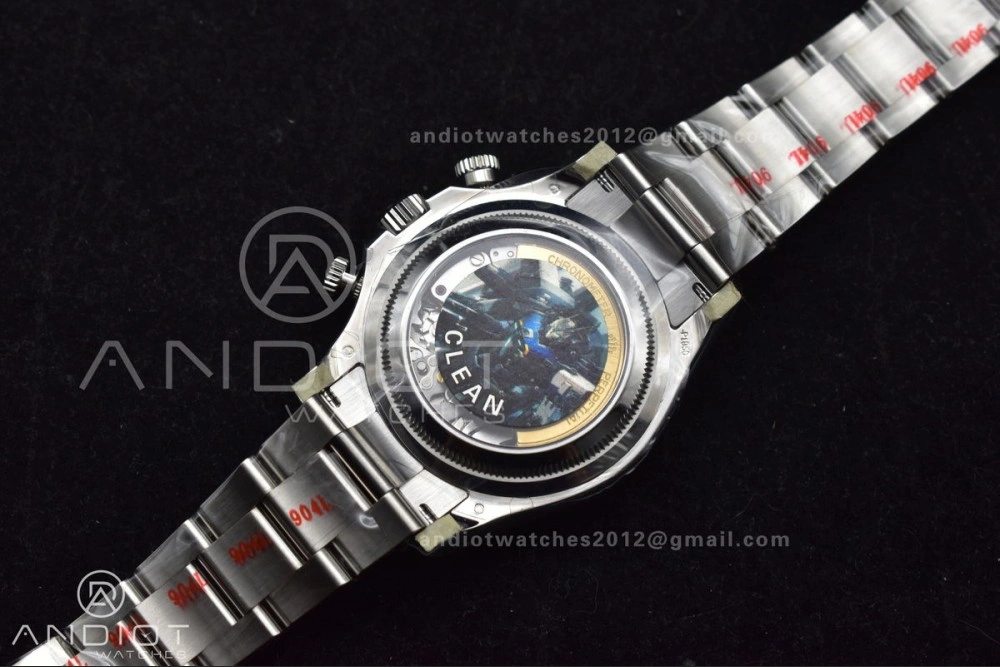 Daytona 126506 904L SS Clean 1:1 Best Edition Ice Blue Dial Sticks Markers on 904L SS Bracelet Super Clone Asian ModernLook 789