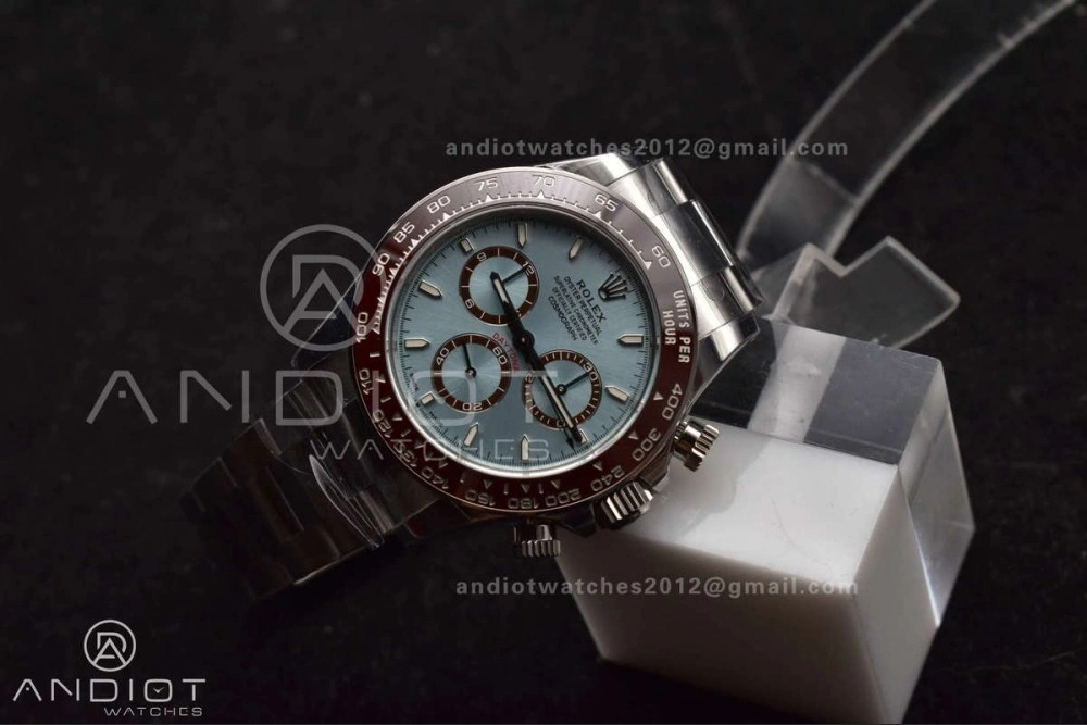 Daytona 126506 904L SS VSF 1:1 Best Edition Ice Blue Dial Sticks Markers on 904L SS Bracelet Super Clone Asian DD Durable 790