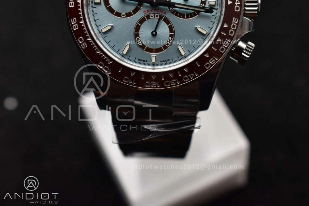 Daytona 126506 904L SS VSF 1:1 Best Edition Ice Blue Dial Sticks Markers on 904L SS Bracelet Super Clone Asian DD Durable 790