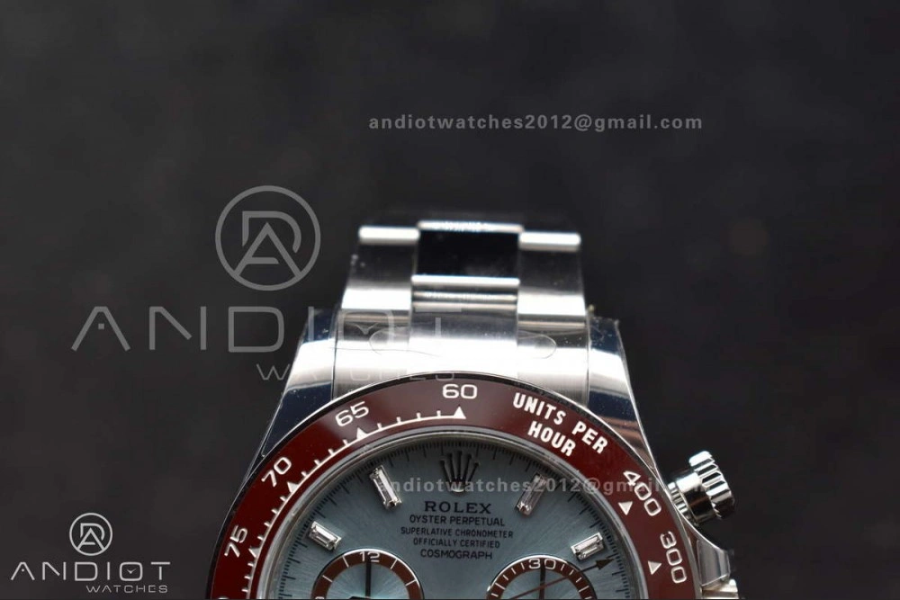 Daytona 126506 904L SS VSF 1:1 Best Edition Ice Blue Dial Sticks Markers on 904L SS Bracelet Super Clone Asian DD WeatherProof 787