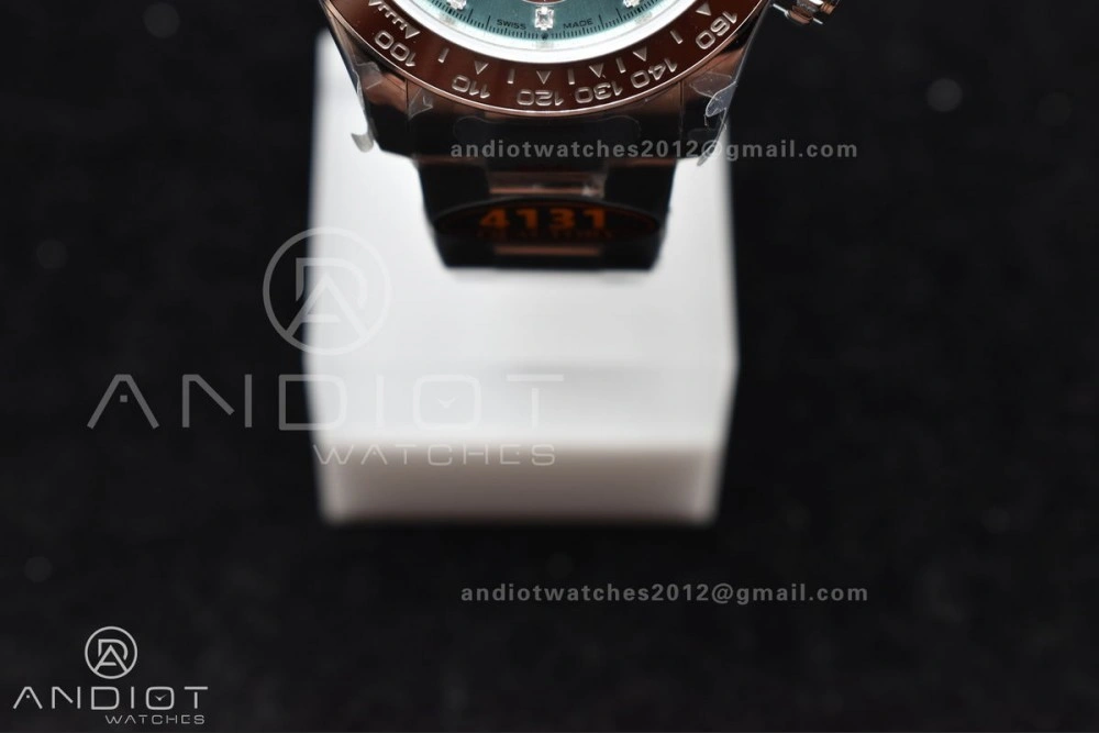 Breathable Daytona 126506 QF 1:1 Best Edition Ice Blue Dial Crystal Marker on SS YG Braclet SH4131 V 793