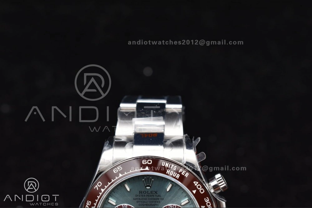 Neat Daytona 126506 QF 1:1 Best Edition Ice Blue Dial Stick Marker on SS YG Braclet SH4131 V 791