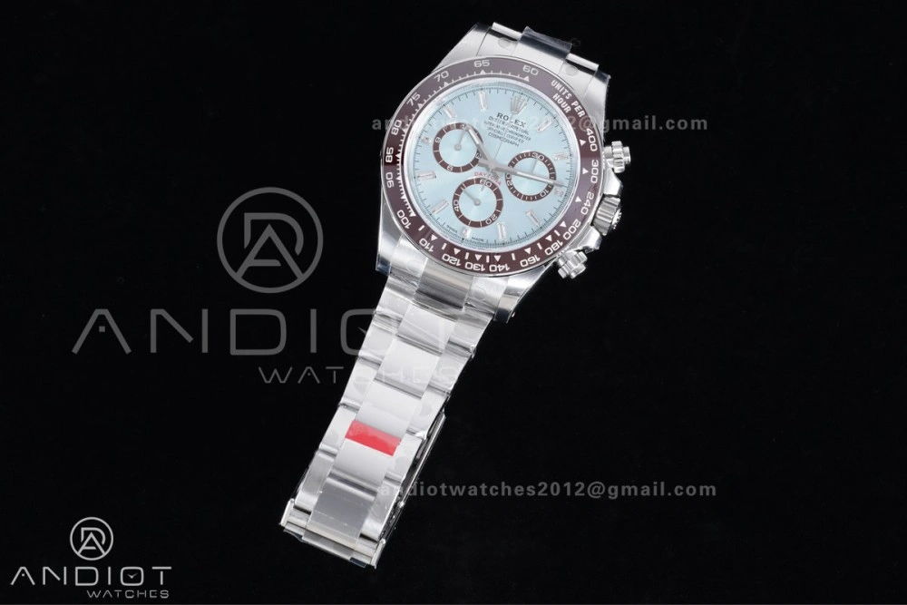 Supportive Daytona 126506 VSF 1:1 Best Edition 904L Steel Ice Blue Crystal Dial on SS Braclet VS4131 V2 (Weighted) 795