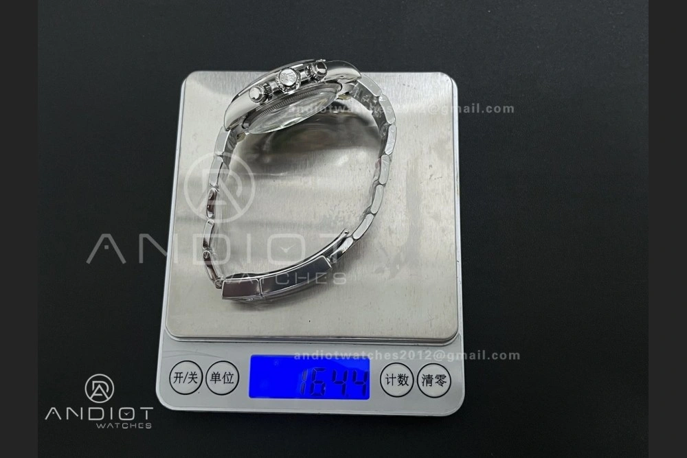 Supportive Daytona 126506 VSF 1:1 Best Edition 904L Steel Ice Blue Crystal Dial on SS Braclet VS4131 V2 (Weighted) 795