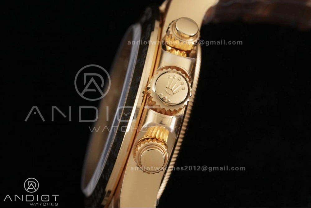 Modern Daytona 126508 Gain Weight VSF 1:1 Best Edition YG Dial Black Sub-dial On Oyster Bracelet DD 796