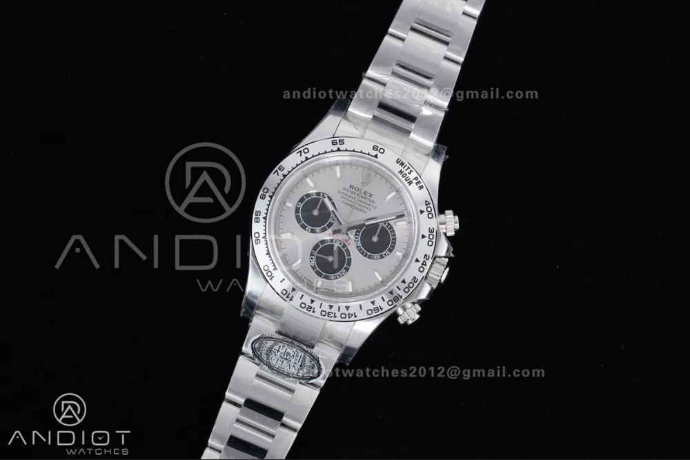 Stylish Daytona 126509 904L Clean 1:1 Best Edition Gray Dial on 904L SS Bracelet DD 792