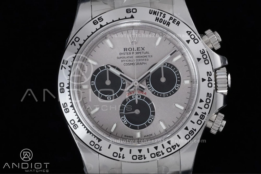Stylish Daytona 126509 904L Clean 1:1 Best Edition Gray Dial on 904L SS Bracelet DD 792