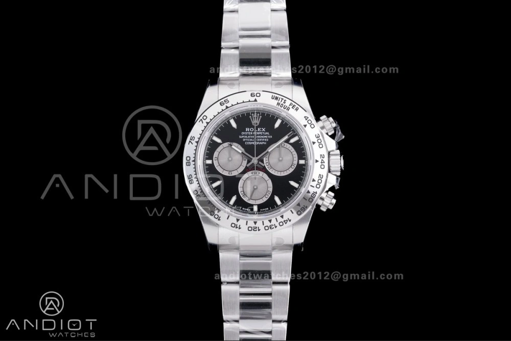 Daytona 126509 Gain Weight V3 VSF 1:1 Best Edition Black Dial Silver Sub-dial On Oyster Bracelet DD Cozy 797