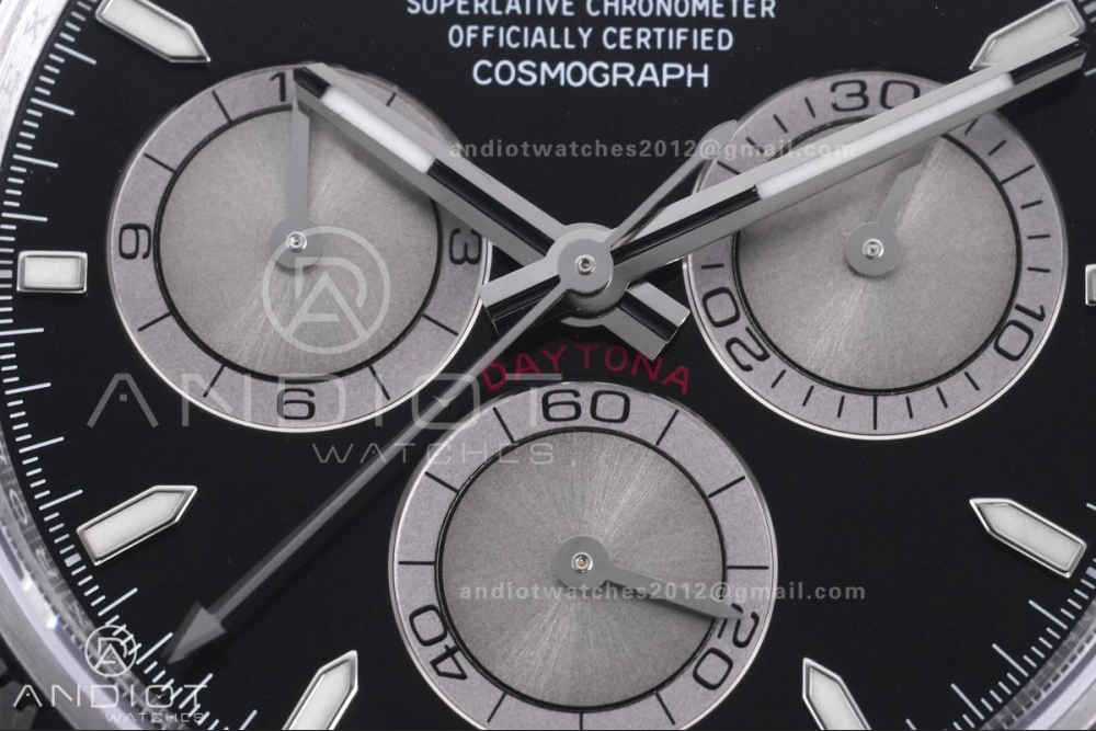 Daytona 126509 Gain Weight V3 VSF 1:1 Best Edition Black Dial Silver Sub-dial On Oyster Bracelet DD Cozy 797