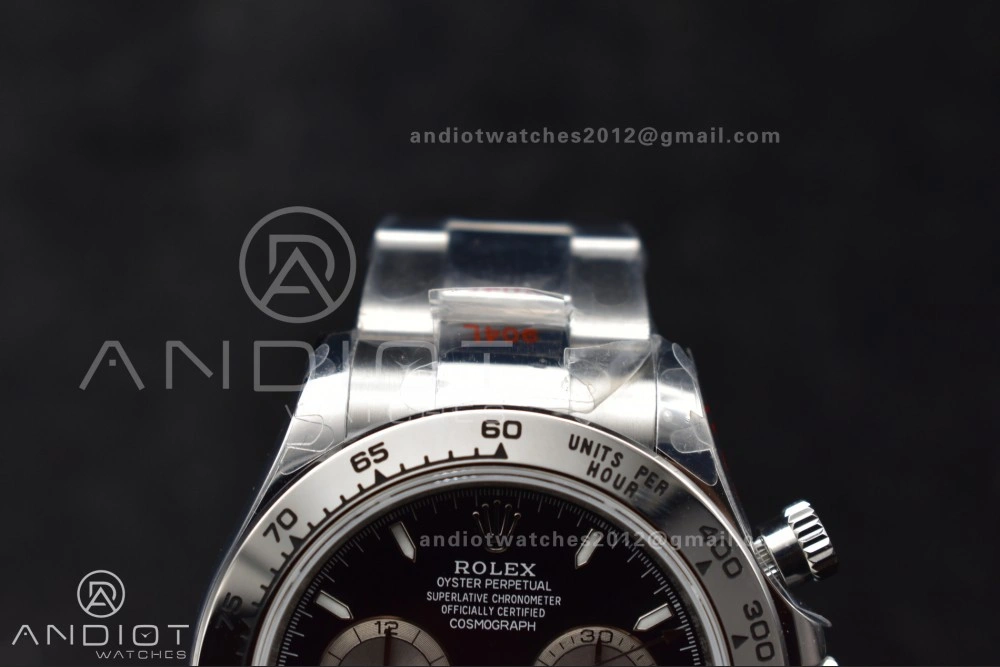 Daytona 126509 QF 1:1 Best Edition Black Silver Dial on SS Bracelet SH4131 V Durable 794
