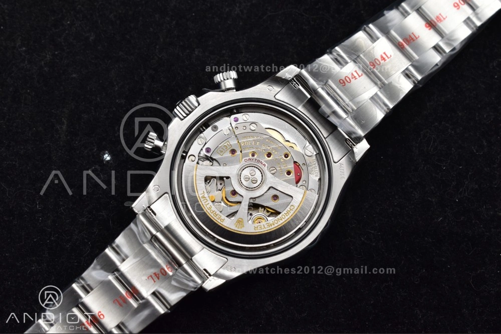Daytona 126509 QF 1:1 Best Edition Black Silver Dial on SS Bracelet SH4131 V Durable 794