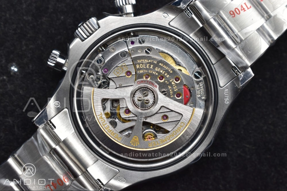Daytona 126509 QF 1:1 Best Edition Black Silver Dial on SS Bracelet SH4131 V Durable 794