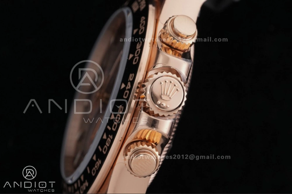 Daytona 126515 Gain Weight VSF 1:1 Best Edition Black Dial RG Sub-dial Stick Marker On Oyster-flex Strap DD SportInspired 798