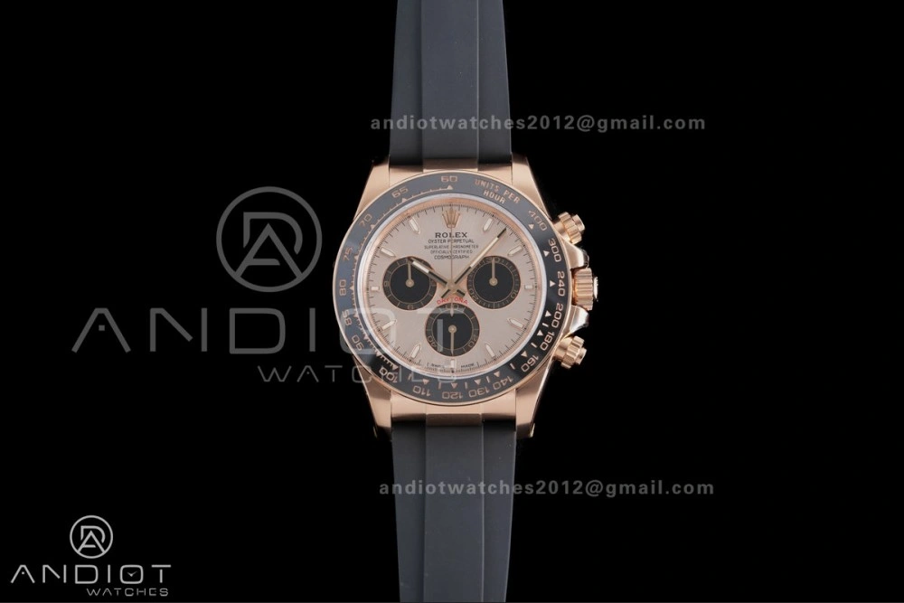 Contemporary Daytona 126515 Gain Weight VSF 1:1 Best Edition RG Dial Black Sub-dial Stick Marker On Oyster-flex Strap DD 800
