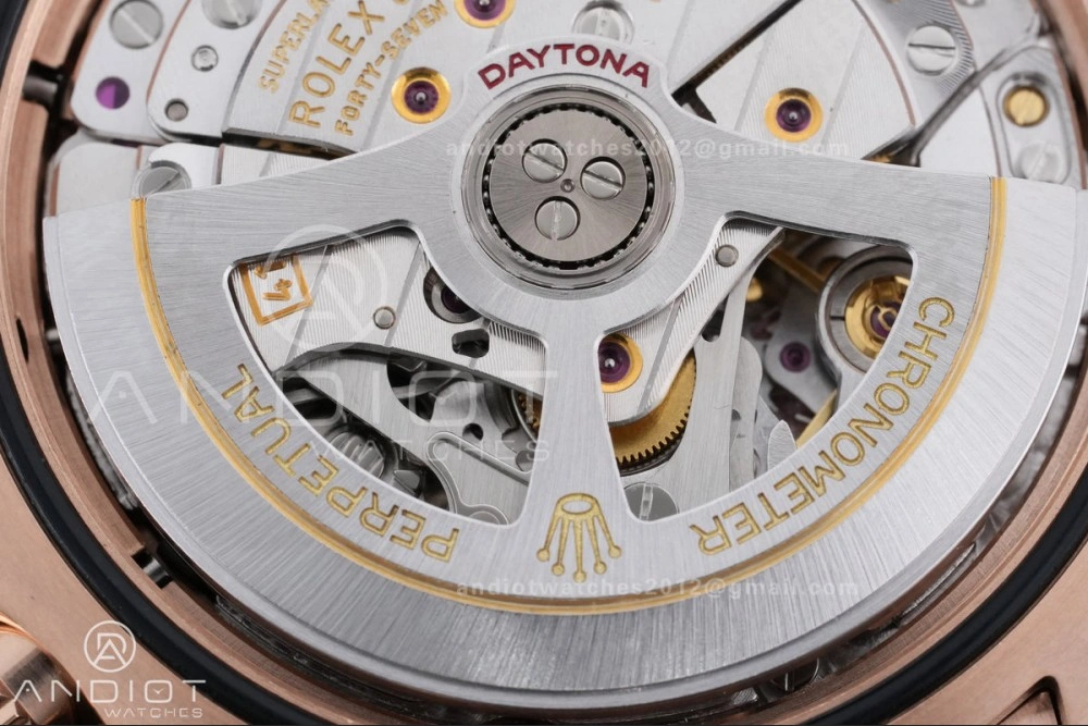 Contemporary Daytona 126515 Gain Weight VSF 1:1 Best Edition RG Dial Black Sub-dial Stick Marker On Oyster-flex Strap DD 800