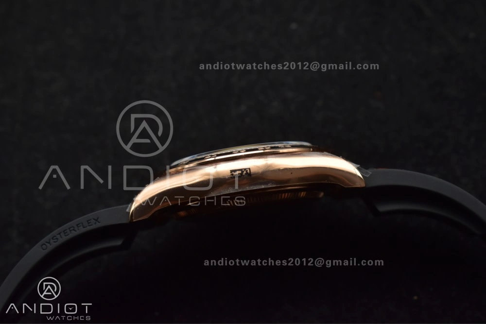 TimelessDesign Daytona 126515 QF 1:1 Best Edition Black RG Dial on Oysterflex Strap SH4131 V6 (Weighted) 799