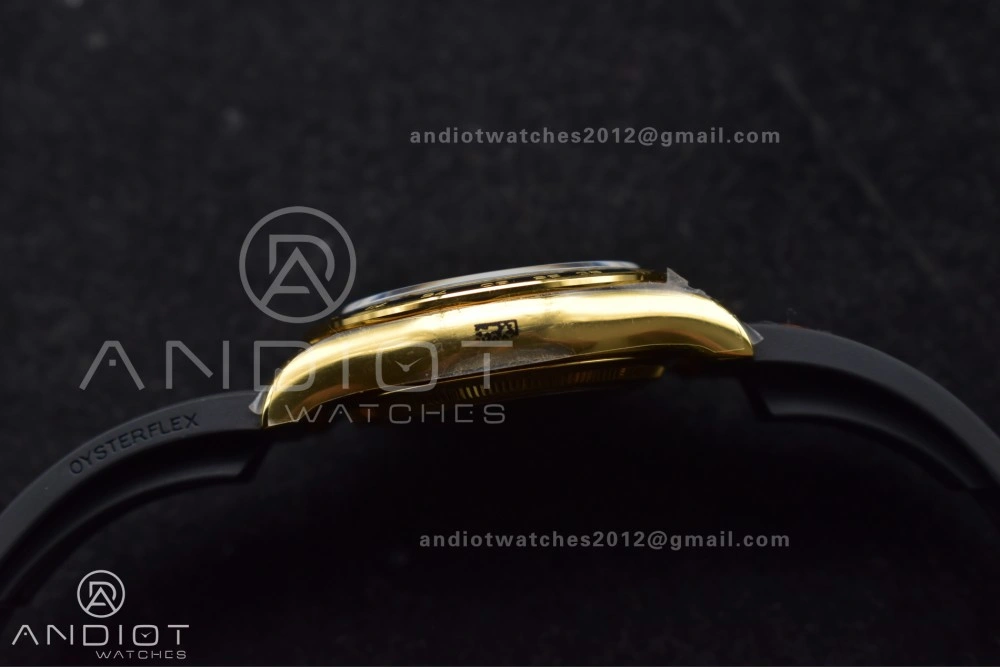 Daytona 126518 QF 1:1 Best Edition Black YG Dial on Oysterflex Strap SH4131 V6 (Weighted) Packable 807