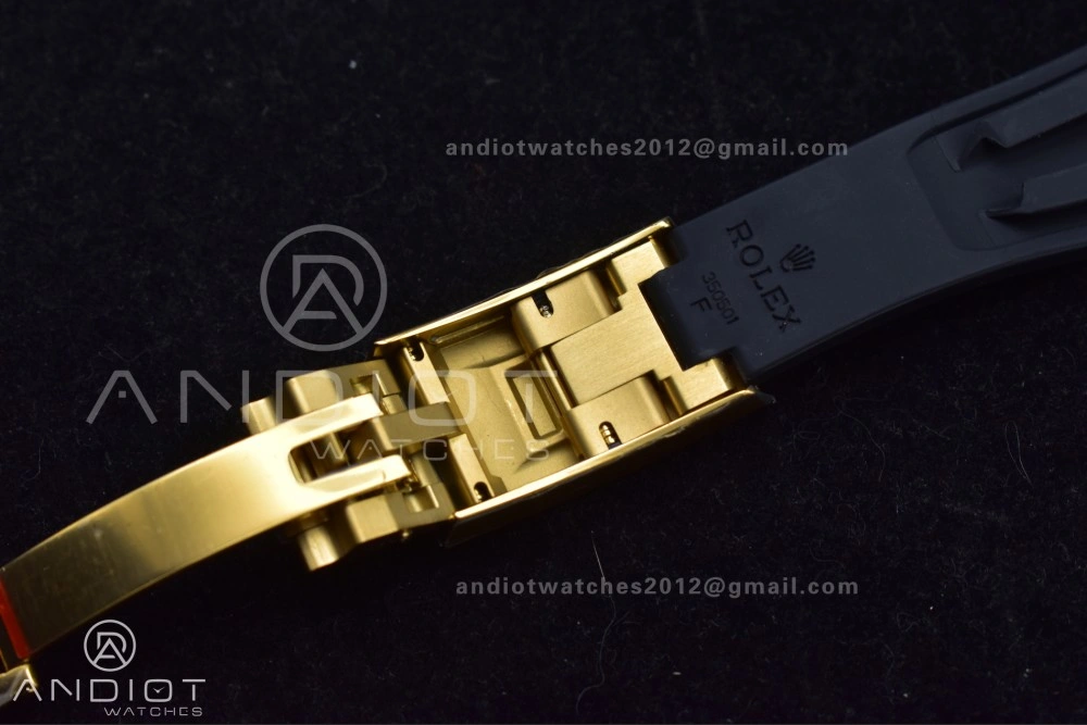 Premium Daytona 126518 QF 1:1 Best Edition Black YG Diamonds Dial on Oysterflex Strap SH4131 V6 (Weighted) 806