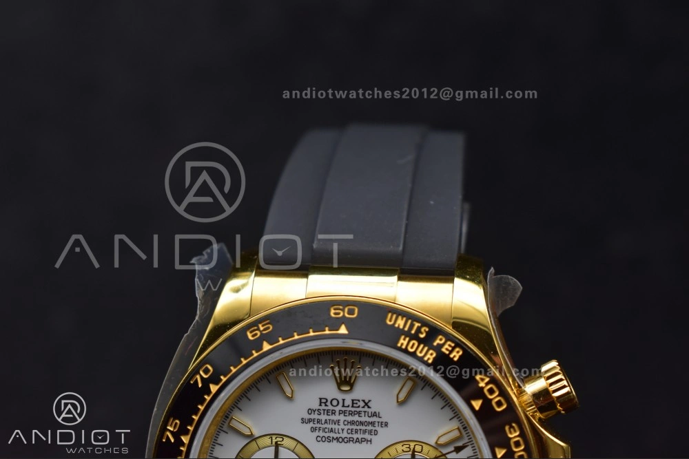 Daytona 126518 QF 1:1 Best Edition White Dial on Oysterflex Strap SH4131 V6 (Weighted) Durable 805