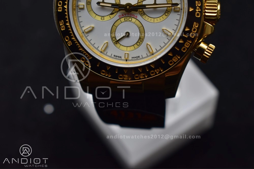 Daytona 126518 QF 1:1 Best Edition White Dial on Oysterflex Strap SH4131 V6 (Weighted) Durable 805