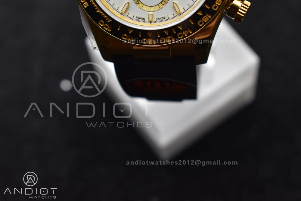 Daytona 126518 QF 1:1 Best Edition White Dial on Oysterflex Strap SH4131 V6 (Weighted) Durable 805