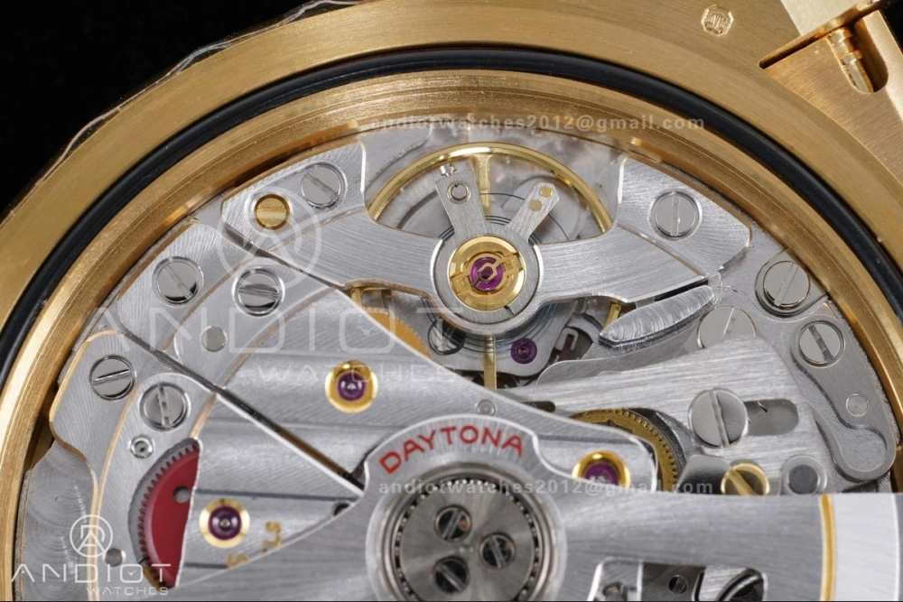 Daytona 126518 VSF 1:1 Best Edition Black YG Dial on Oysterflex Strap VS4131 V2 (Weighted) Durable 809