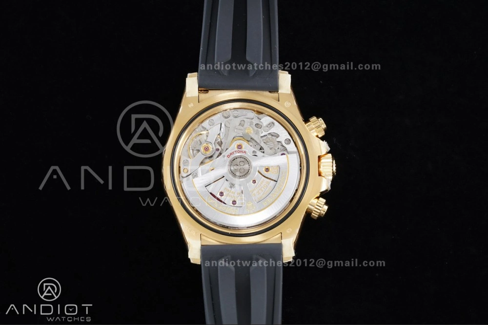 Daytona 126518 VSF 1:1 Best Edition Black YG Dial on Oysterflex Strap VS4131 V2 (Weighted) Durable 809