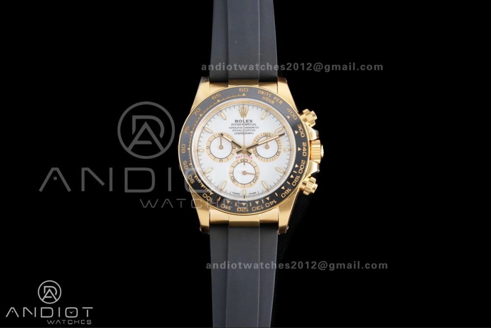 Daytona 126518 VSF 1:1 Best Edition White Dial on Oyster-flex Strap VS4131 V2 (Weighted) TechFriendly 812
